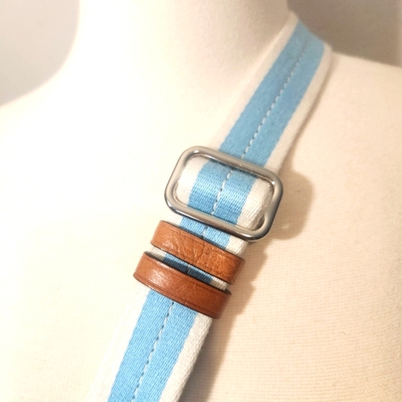 EUC COACH HAMPTON MULTICOLOR PASTEL WATERCOLOR STRIPE CROSSBODY - Picture 12 of 15